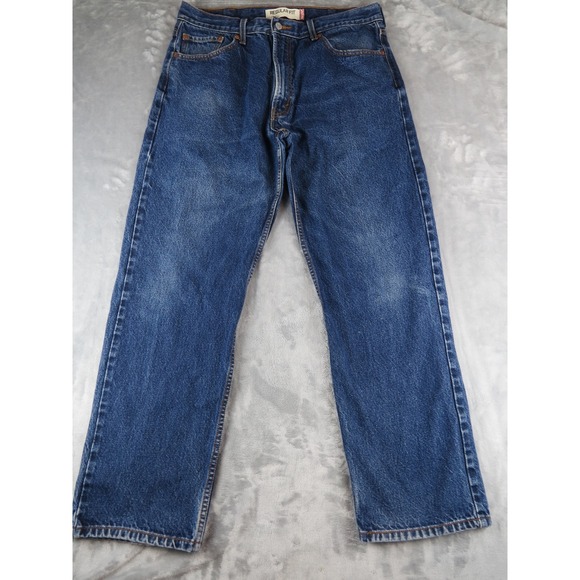 Levi's Other - Levi's 505 Regular Fit‎ Jeans Mens W38 L32 Medium Wash Denim Cotton Blue